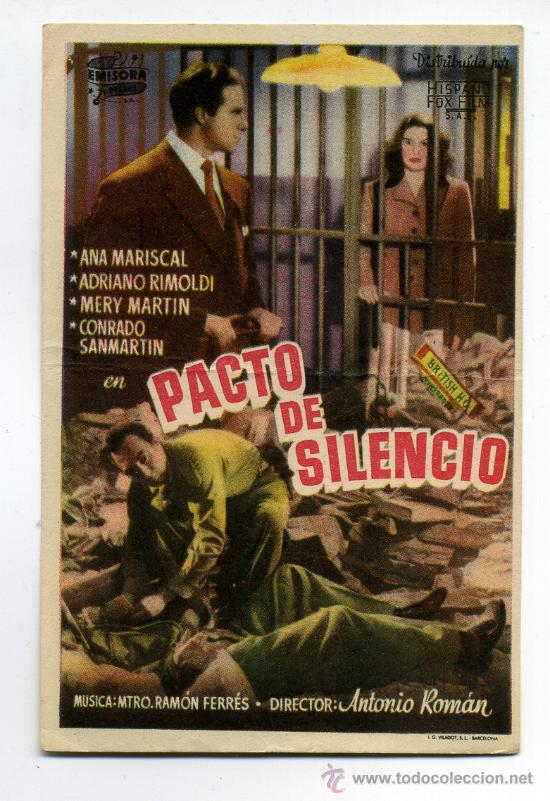Cine: PACTO DE SILENCIO, con Ana Mariscal. - Foto 1