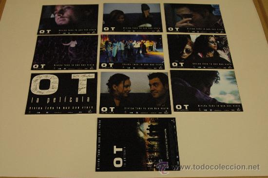 Cine: lote 10 programas de mano modernos pelicula ot - david bisbal - david bustamente - chenoa - Foto 1
