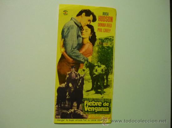 Cine: programa fiebre de venganza - rock hudson - Foto 1
