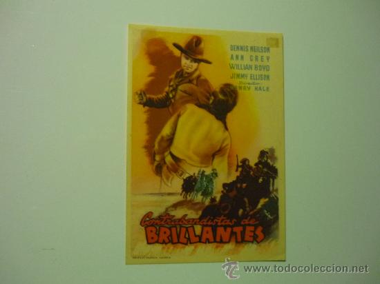 Cine: programa contrabandistas de brillantes .- w.boyd - Foto 1
