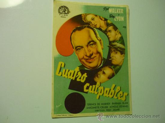 Cine: programa cuatro culpables.- - Foto 1