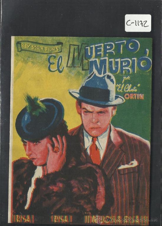 Cine: EL MUERTO MURIO - DOBLE - (C-1.172) - Foto 1