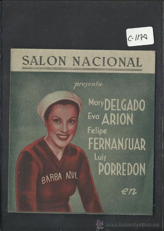 Cine: EN PODER DE BARBAZUL -DOBLE - SALON NACIONAL - (C-1.178) - Foto 1