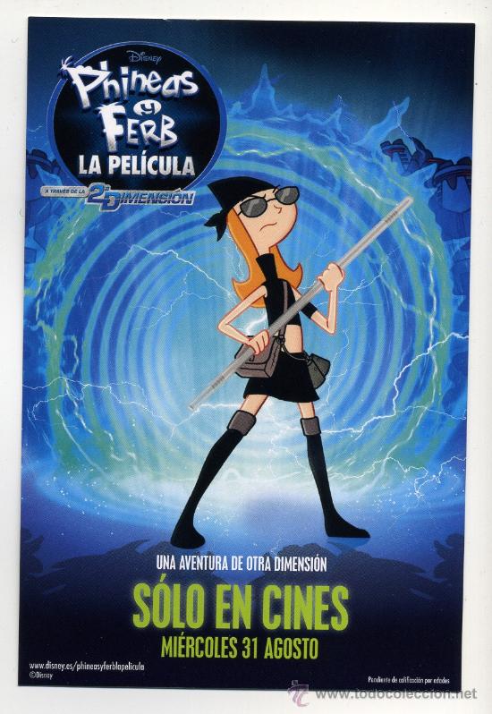 Cine: PHINEAS Y FERB, LA PEL&Iacute;CULA.