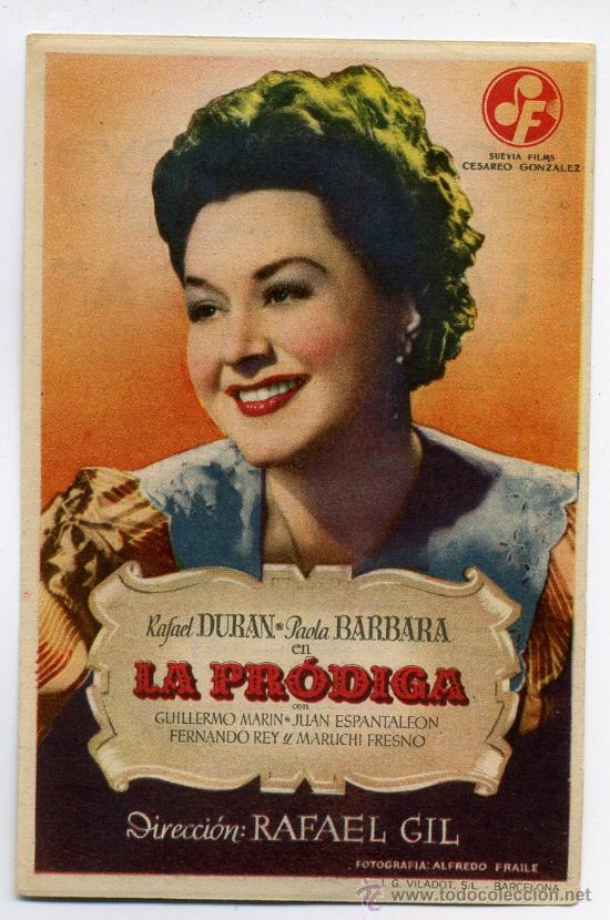 Cine: LA PR&Oacute;DIGA, con Rafael Dur&aacute;n. - Foto 1