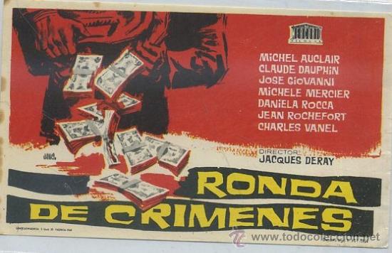 Cine: PROGRAMA DE CINE: RONDA DE CRIMENES PC-2171 - Foto 1