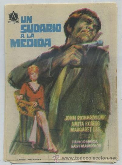 Cine: PROGRAMA DE CINE: UN SUDARIO A LA MEDIDA PC-2173 ,6 - Foto 1