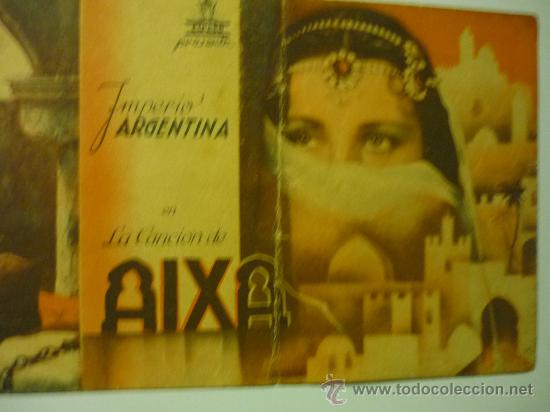 Cine: PROGRAMA DOBLE AIXA - IMPERIO ARGENTINA - Foto 1
