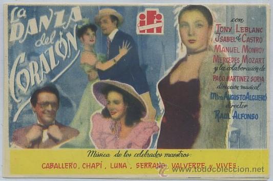 Cine: PROGRAMA DE CINE: LA DANZA DEL CORAZON PC-2183 ,2 - Foto 1