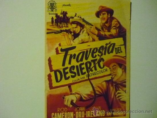 Cine: PROGRAMA TRAVESIA DEL DESIERTO - ROD CAMERON-PUBLICIDAD - Foto 1