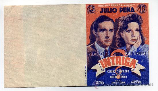 Cine: INTRIGA, con Manolo Mor&aacute;n. - Foto 1