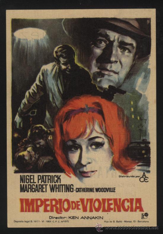 Cine: Q-00986- IMPERIO DE VIOLENCIA (The Informers) (SOLIG&Oacute;) (MAJESTIC CINEMA) NIGEL PATRICK