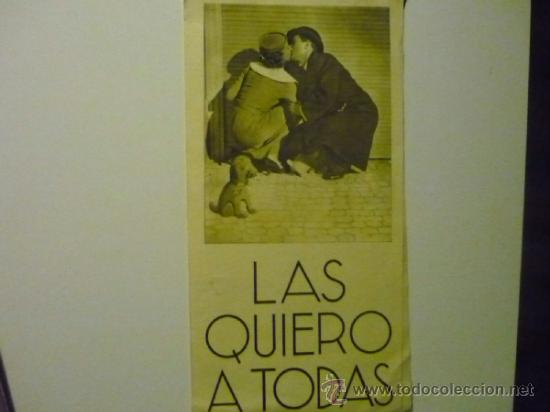 Cine: PROGRAMA DOBLE LAS A QUIERO TODAS - CON PUBLICIDAD - Foto 1
