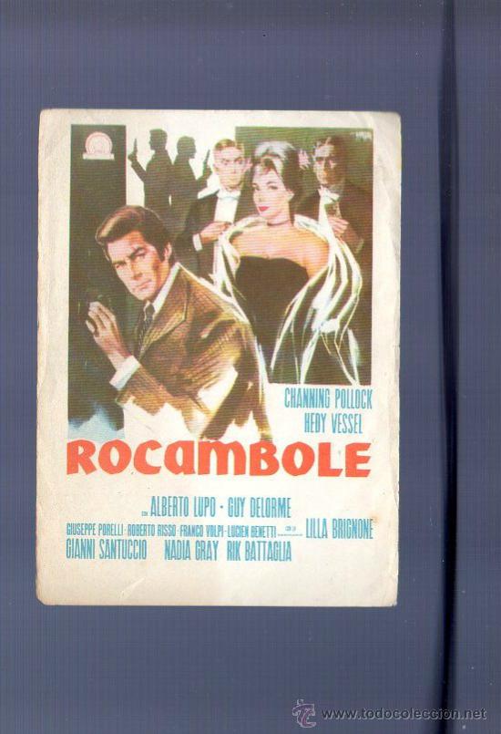 Cine: PROGRAMA DE CINE. SIN PUBLICIDAD. ROCAMBOLE. - Foto 1