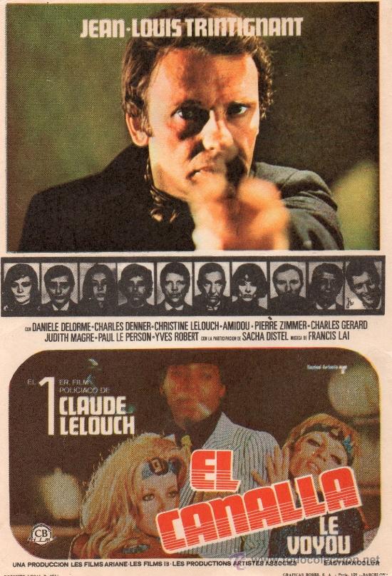 Cine: El canalla 1970 (Claude Lelouch) - Foto 1