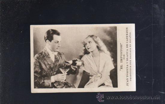 Cine: PROGRAMA DE CINE CARTON. SIN PUBLICIDAD. EL IMPOSTOR. - Foto 1