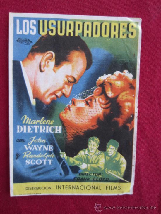 Cine: LOS USURPADORES - Foto 1