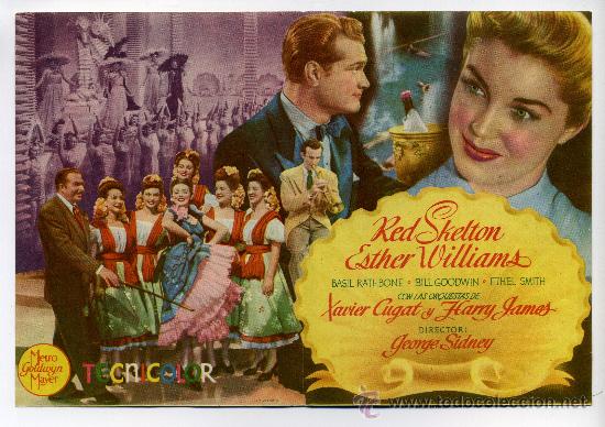 Cine: ESCUELA DE SIRENAS, con Esther Williams. - Foto 2