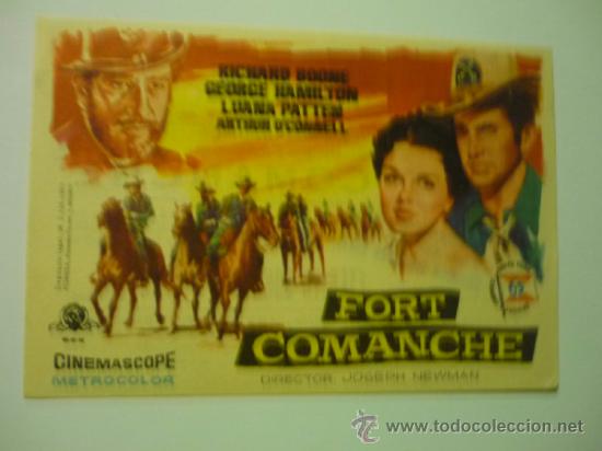 Cine: PROGRAMA FORT COMANCHE .-RICHARD BOONE - Foto 1