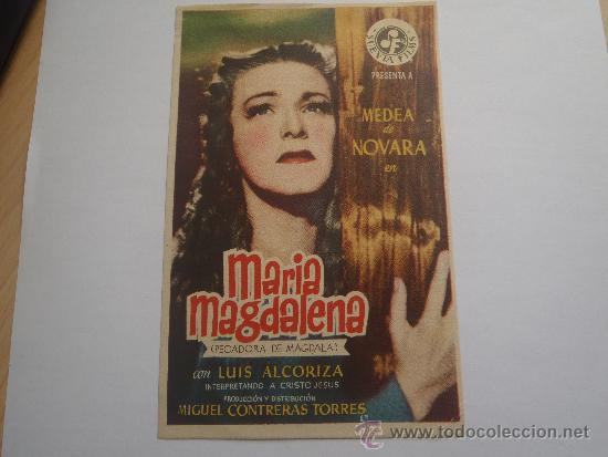 Cine: FOLLETO DE MANO MARIA MAGDALENA - Foto 1