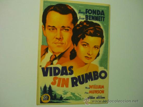 Cine: programa vidas sin rumbo .- soligo - henry fonda - - Foto 1