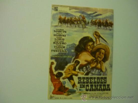 Cine: programa rebeldes en canada .-george martin .- diana loris - Foto 1