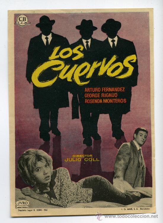 Cine: LOS CUERVOS, con Arturo Fern&aacute;ndez. - Foto 1