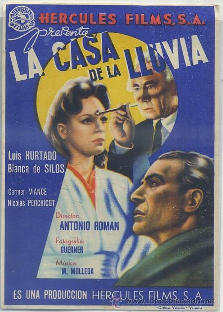 Cine: PROGRAMA DE CINE: LA CASA DE LA LLUVIA PC-2317 - Foto 1