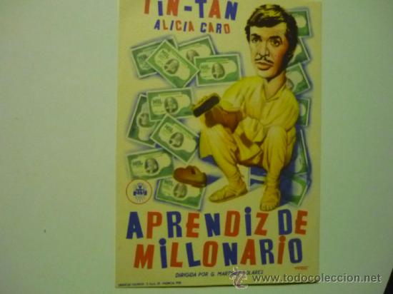 Cine: PROGRAMA APRENDIZ DE MILLONARIO .- TIN TAN - Foto 1