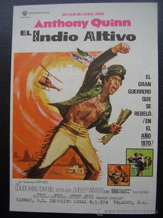 Cine: EL INDIO ALTIVO, ANTHONY QUINN - Foto 1