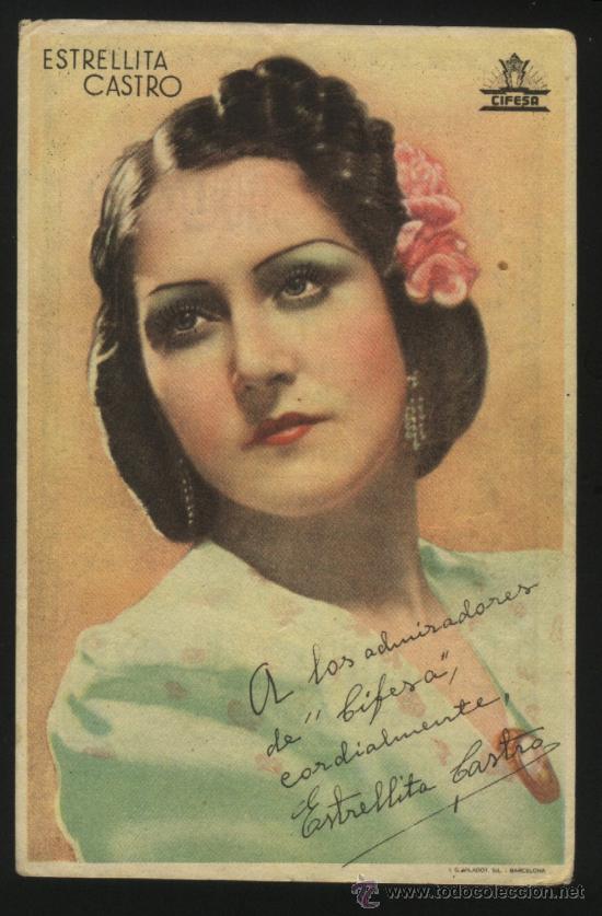 Cine: P-1527- ESTRELLITA CASTRO - Foto 1