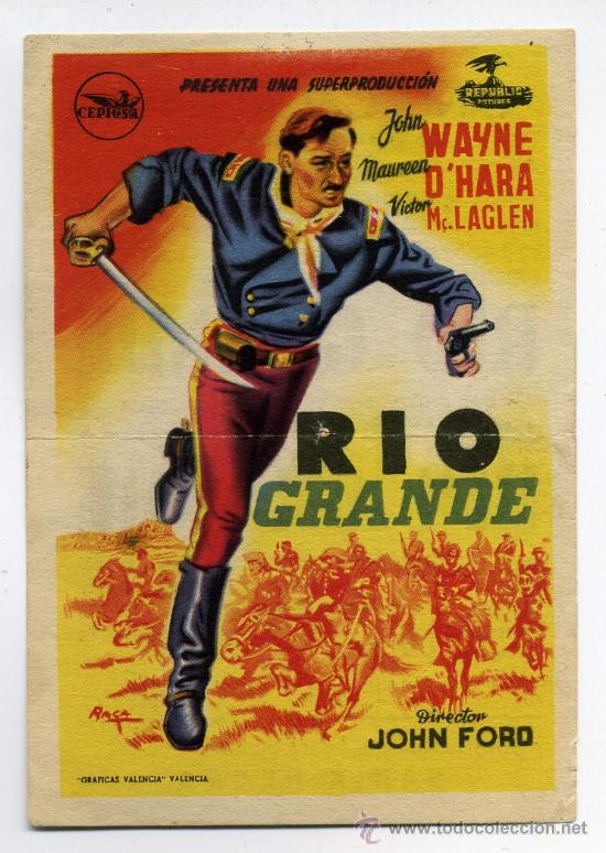 Cine: RIO GRANDE, con John Wayne. - Foto 1