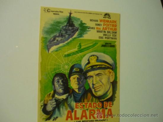 Cine: programa estado de alarma .-sidney poitier.- r.widmark - Foto 1