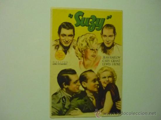 Cine: programa suzy .- jean harlow.- cary grant - Foto 1