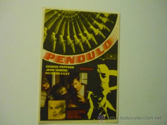 Cine: programa pendulo .- george peppard.- jean seberg -- principal-alicante - Foto 1