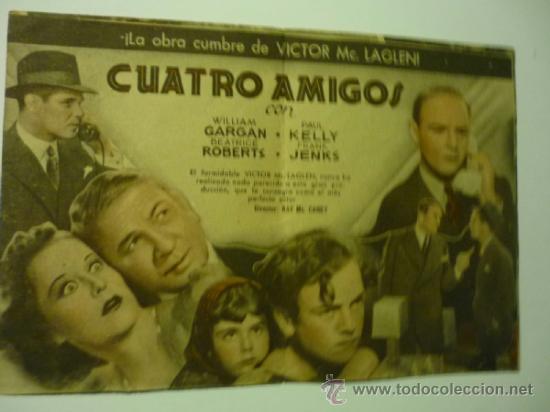 Cine: programa doble cuatro amigos -victor mc.laglen - Foto 1