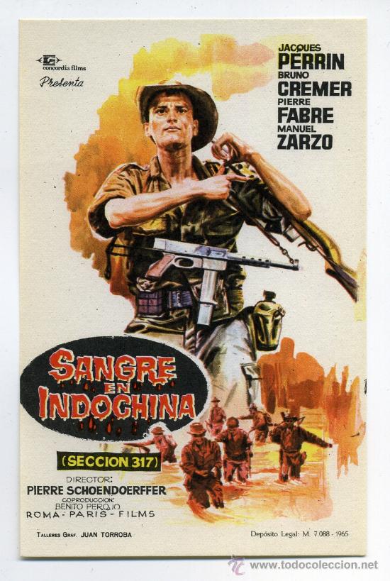 Cine: SANGRE EN INDOCHINA, con Manuel Zarzo. - Foto 1