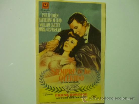 Cine: PROGRAMA SIEMPRE TE HE QUERIDO - PHILIP DORN - Foto 1