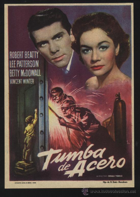 Cine: P-1624- TUMBA DE ACERO (Time Lock) (Sin distribuidora) (SOLIG&Oacute;) ROBERT BEATTY - LEE PATERSON