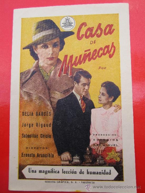 Cine: casa de mu&ntilde;ecas - dalia garces- director, ernesto arancibia - salon cinema , alca&ntilde;iz