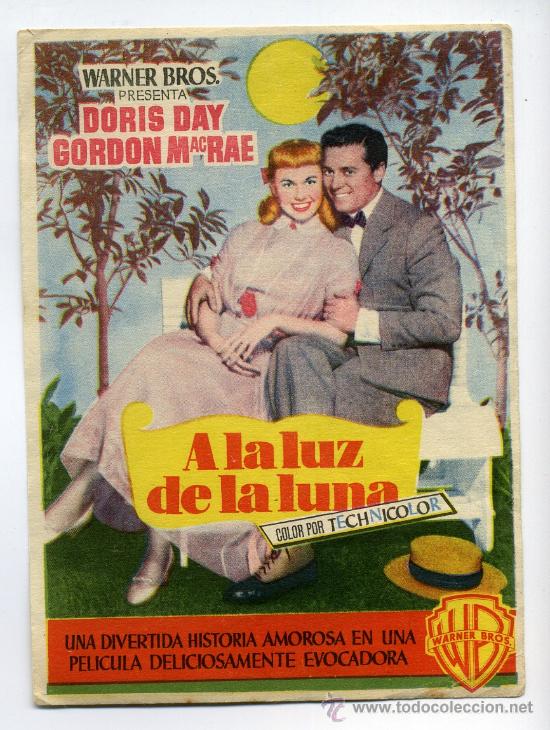 Cine: A LA LUZ DE LA LUNA, con Doris Day.