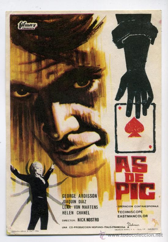 Cine: AS DE PIC, con George Ardisson. - Foto 1