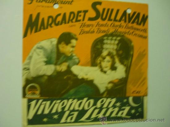 Cine: programa doble viviendo en la luna .-margaret sullavan - Foto 1