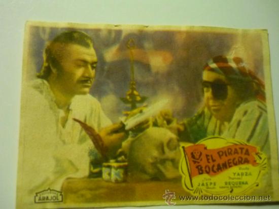 Cine: programa el pirata bocanegra- arajol