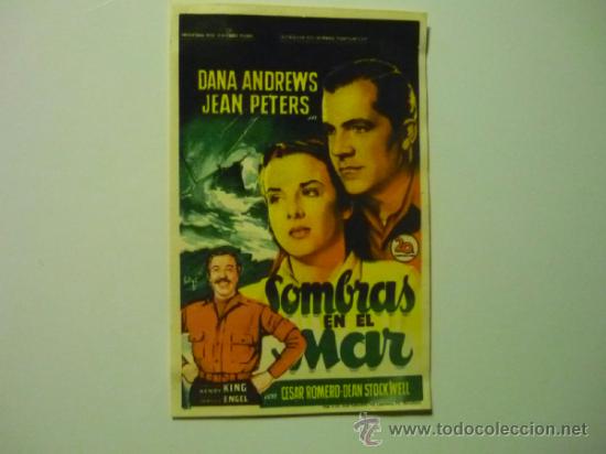Cine: programa sombras en el mar.- dana andrews - Foto 1