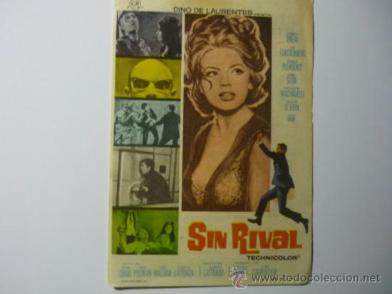 Cine: programa sin rival.- patrick o&acute;neal -henry silva publicidad - Foto 1
