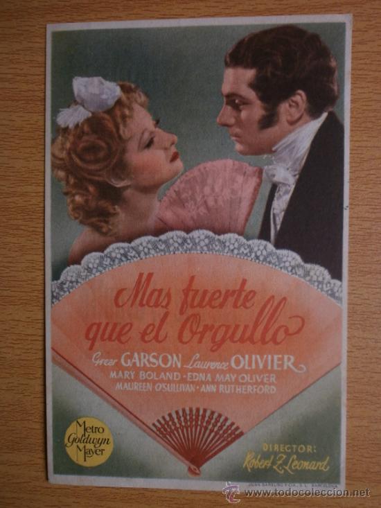 Cine: MAS FUERTE QUE EL ORGULLO. - Foto 1