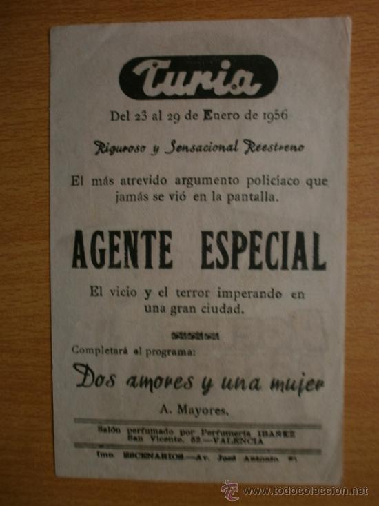 Cine: AGENTE ESPECIAL. - Foto 2