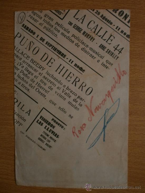 Cine: PU&Ntilde;O DE HIERRO. - Foto 2