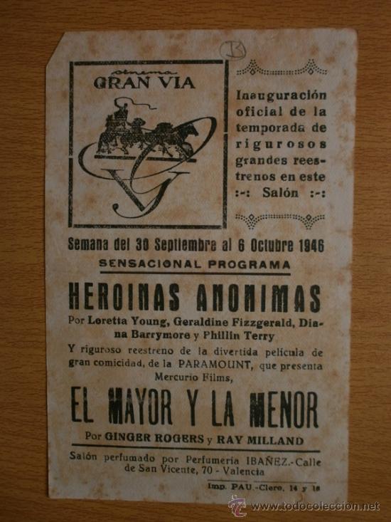 Cine: EL MAYOR Y LA MENOR. - Foto 2